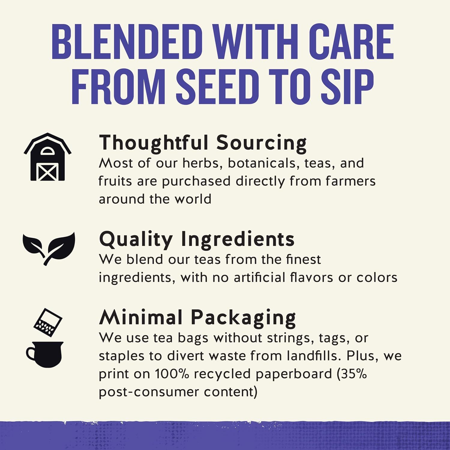 Celestial Seasonings True Blueberry tea - 4. kép